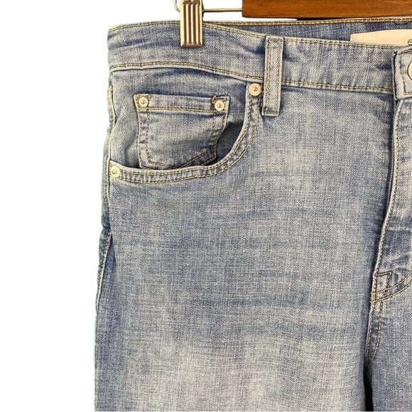 Ella Moss High Waist Straight Leg Ankle Jeans - Picture 3 of 15